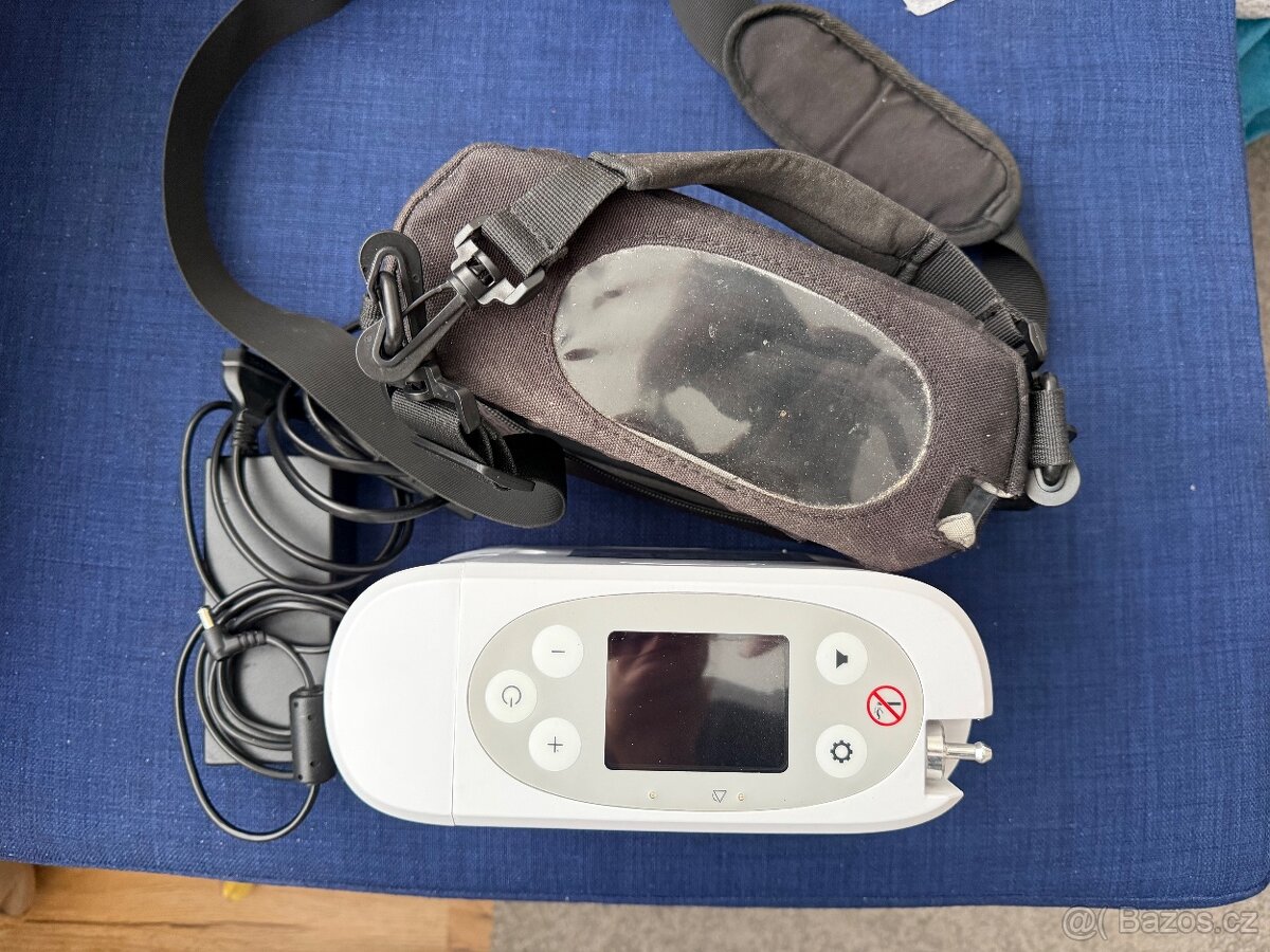 Přenosný kyslíkový koncentrátor -Kingon P2