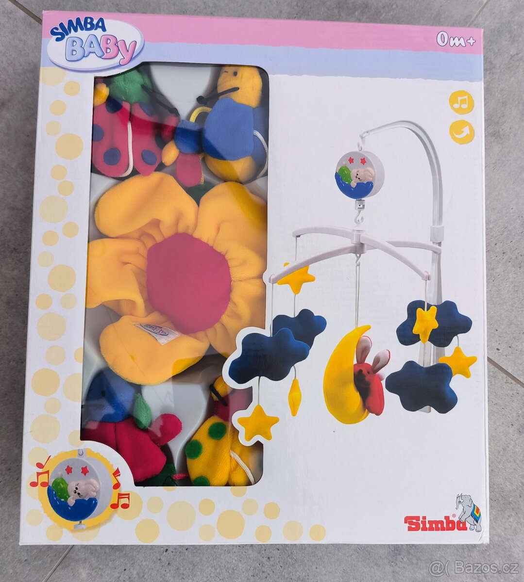 Látkový kolotoč nad postýlku