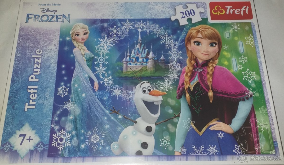 puzzle TREFL zimní království - NEPOUŽITÉ
