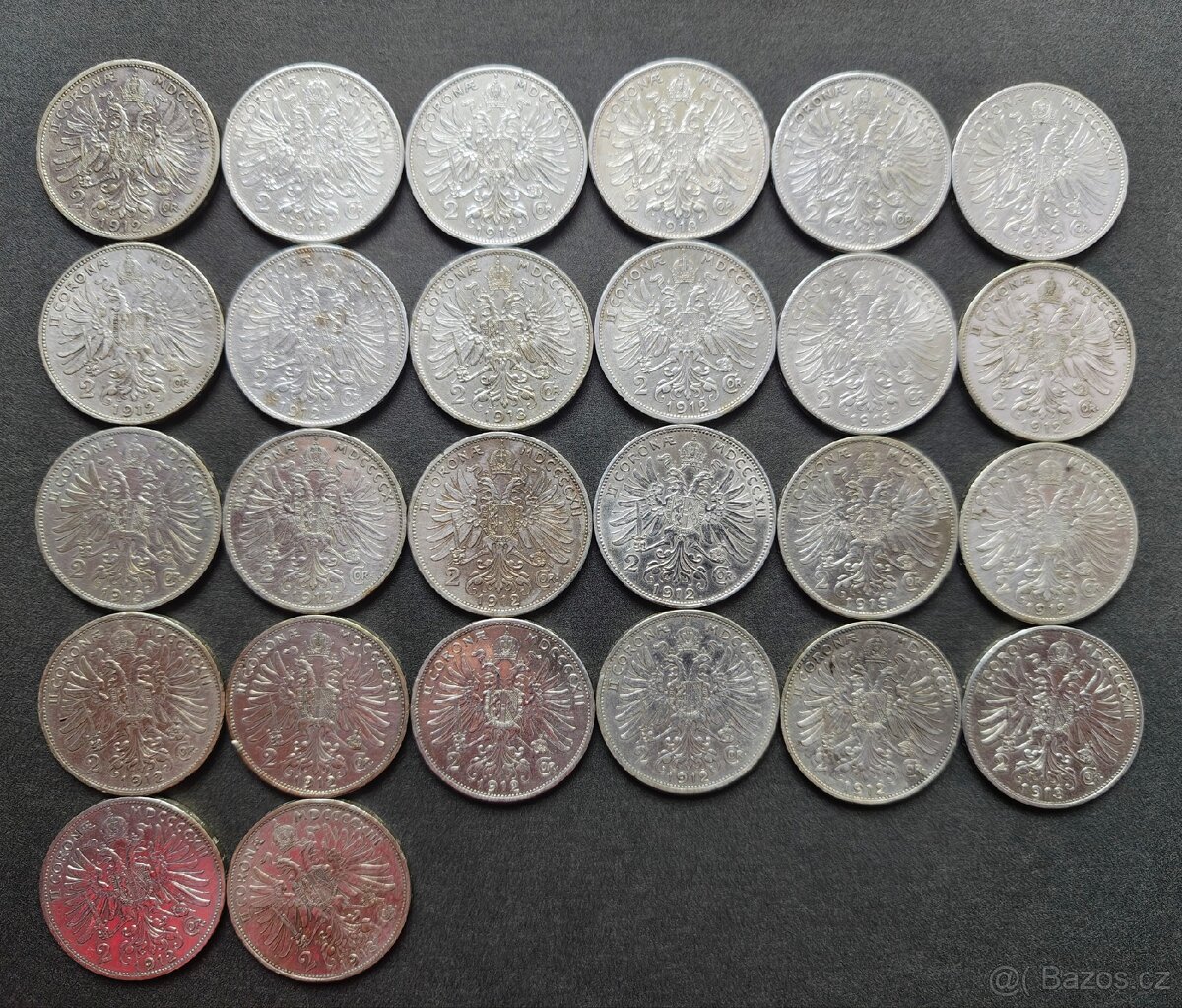 Mince 2 Koruna Rakousko Uhersko