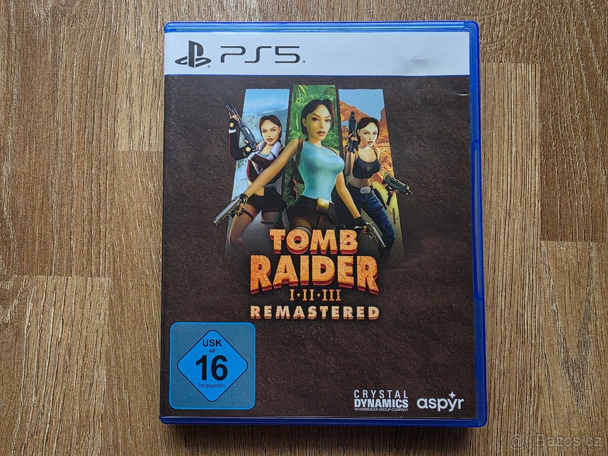 Hra PS5 Tomb Rider I-II-III Remastered