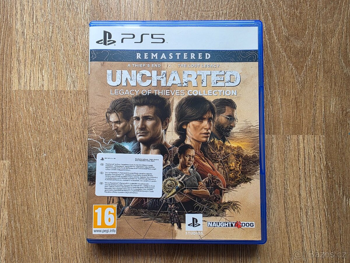 Hra PS5 Uncharted Legacy of Thieves Collection
