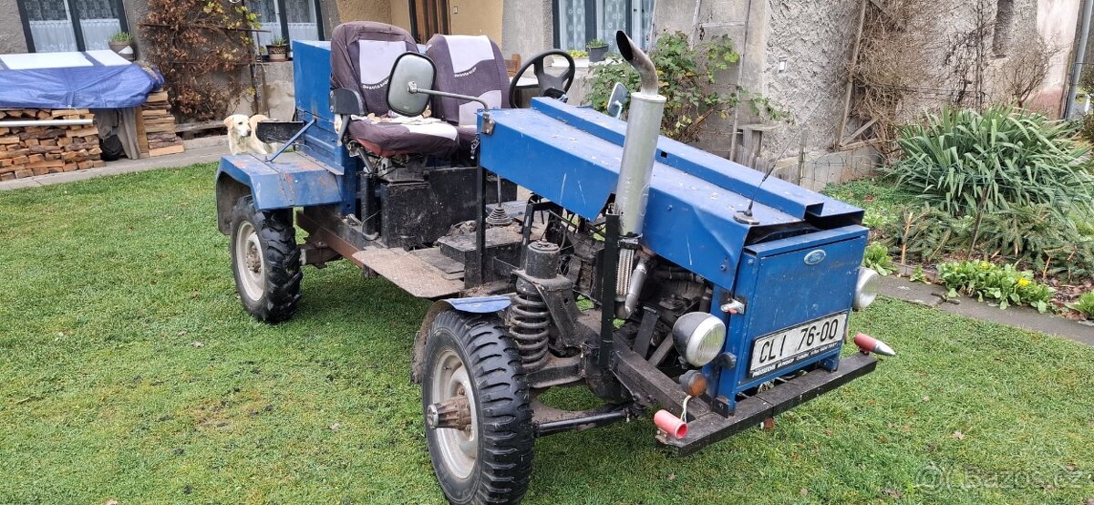 Malotraktor domácí výroby