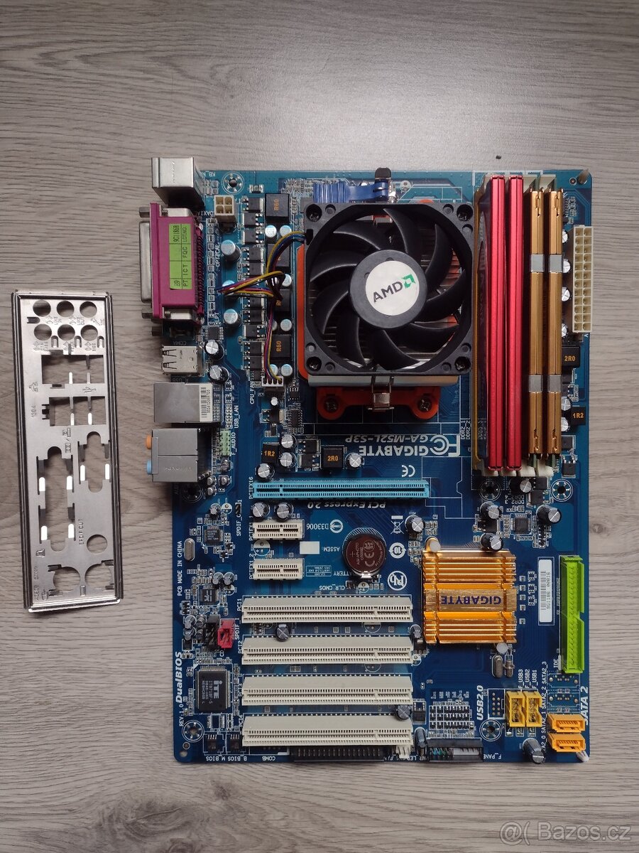 Základní deska, CPU, RAM, RETRO SETUP