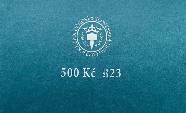 500 Kč Hnědý legionář anulát