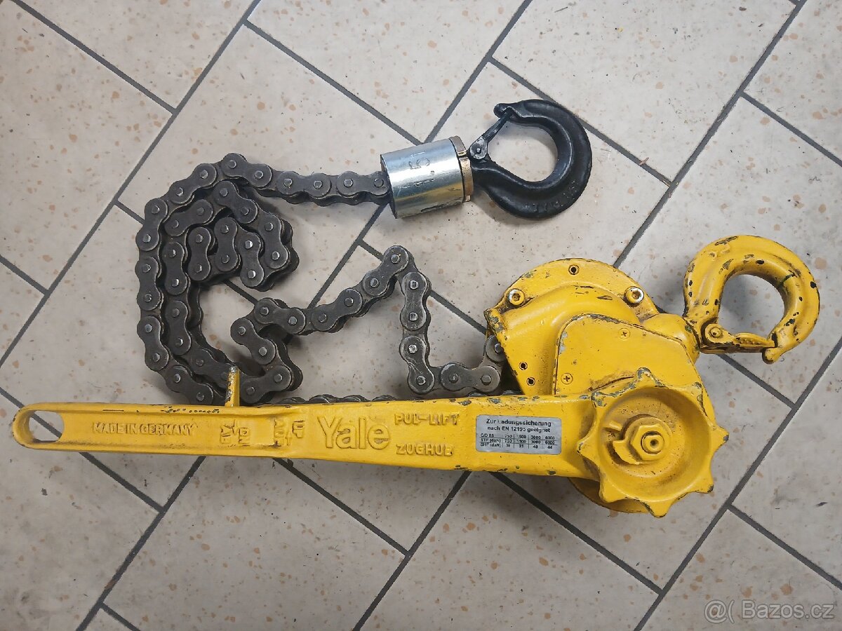 Řetězový zvedák,kladkostroj Yale C85
