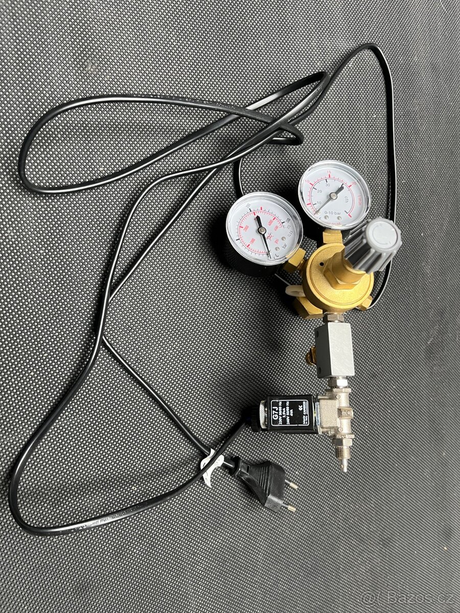 CO2 redukční ventil+noční vypínání