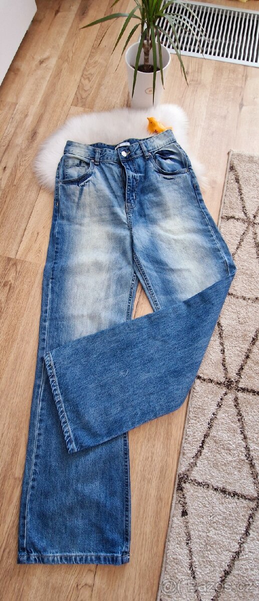 Nové široké džíny Cropp