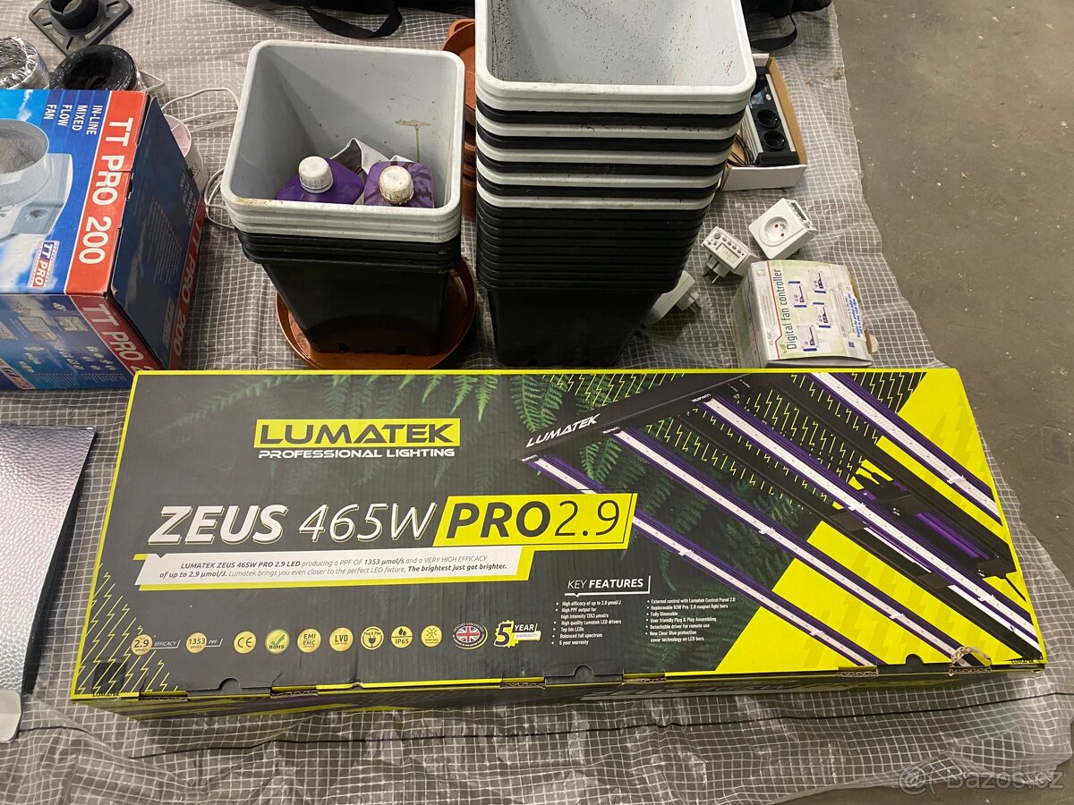 Pěstební stan set 2x