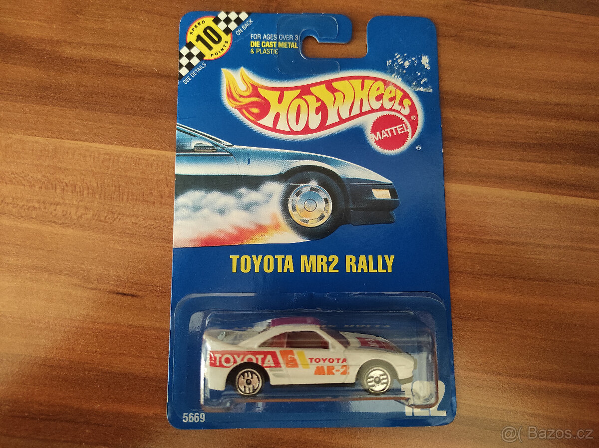 1991 Hot Wheels Toyota MR2 Rally #122