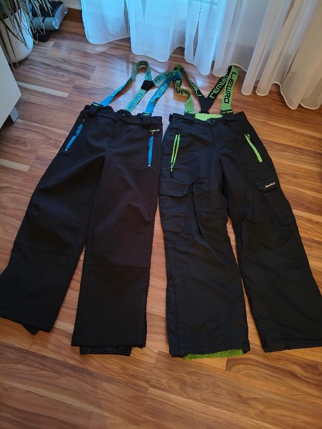 Dětské lyžařské kalhoty Head 140/146 + druhé ZDARMA
