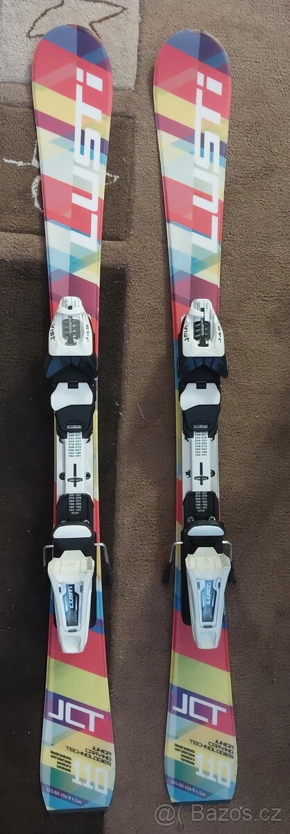 Lusti junior carving jak nové 110cm lyze