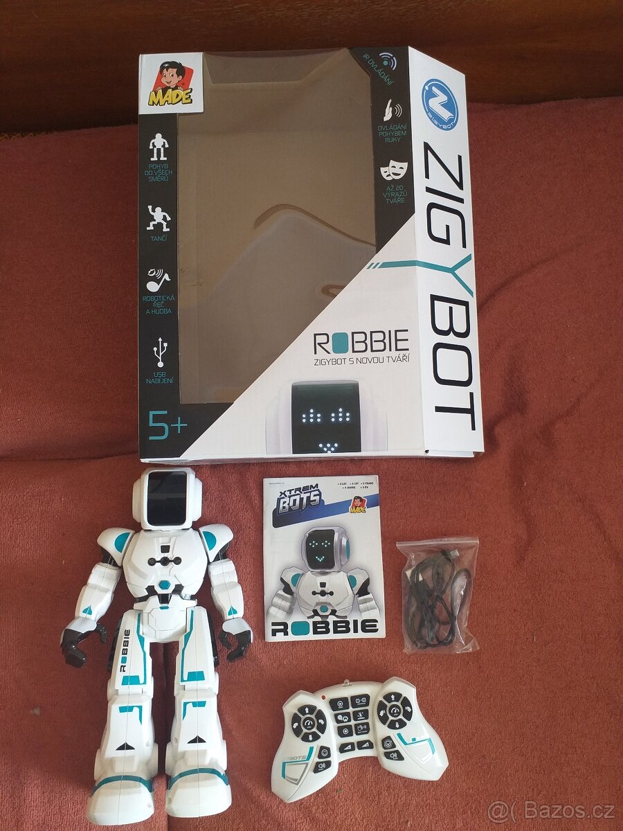 ROBBIE - ROBOT - PHA, Stř.K, Úst.K, Plz.K