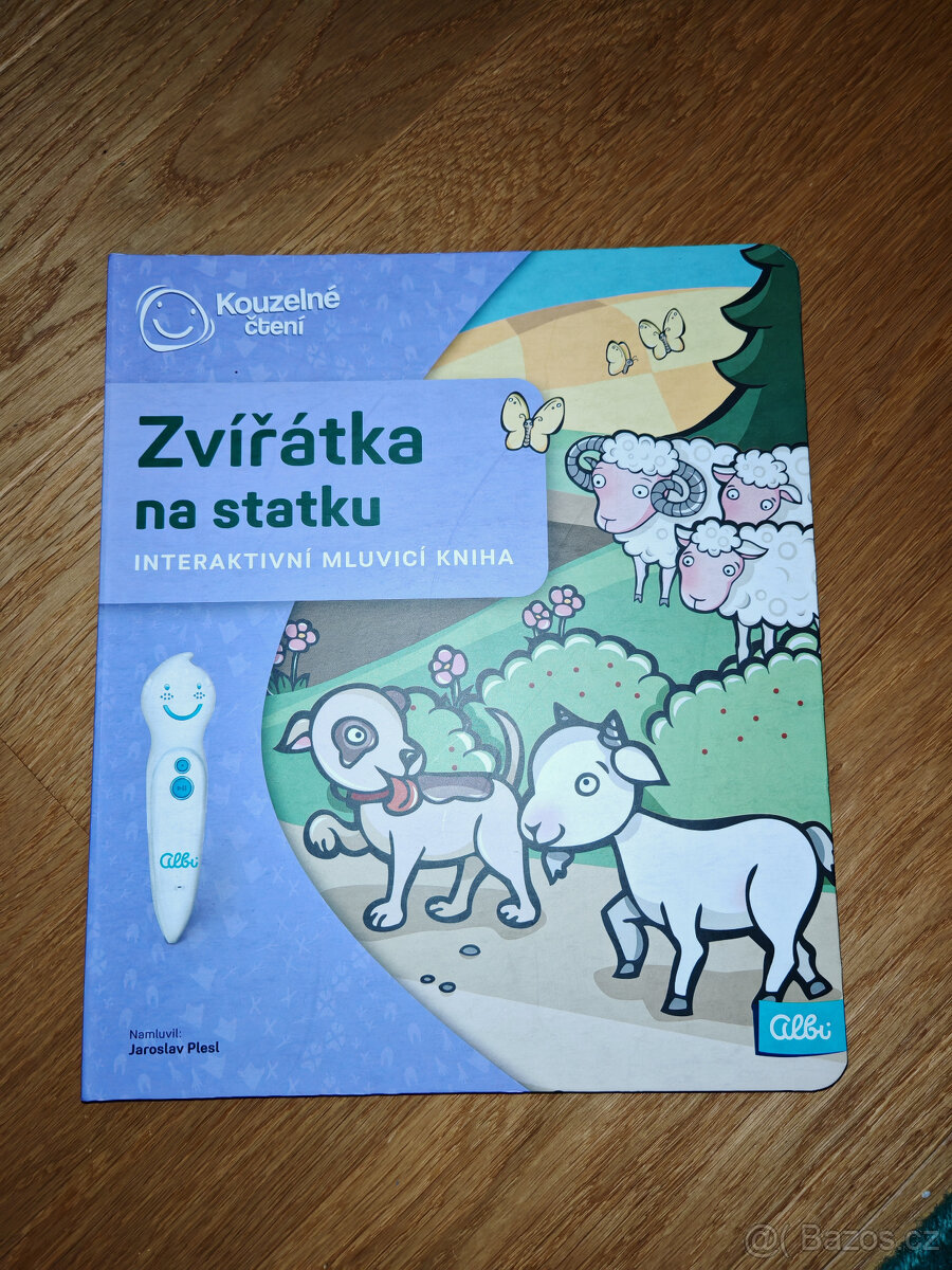 Kniha ALBI Zvířátka na statku - KOUZELNÉ ČTENÍ