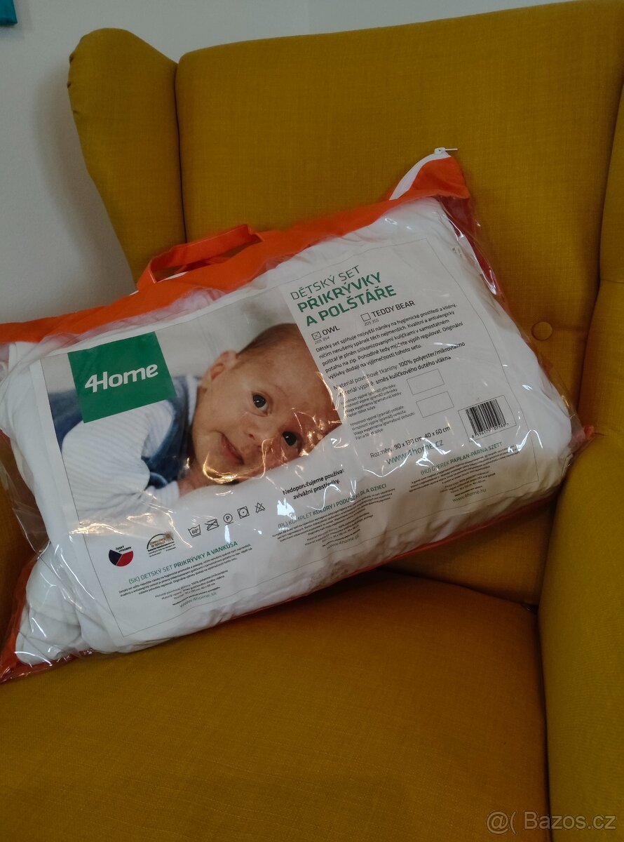 Dětský set přikrývky a polštáře