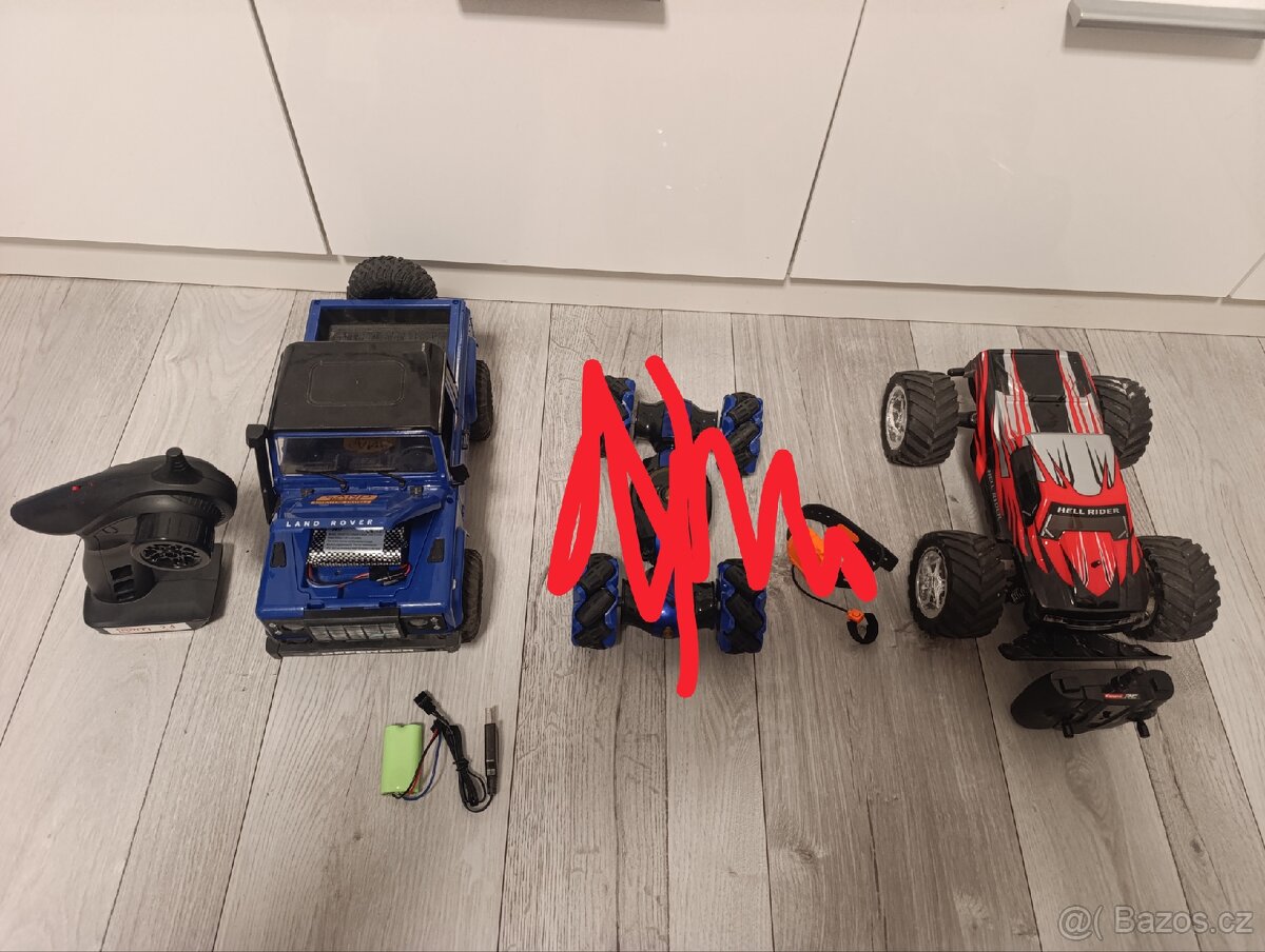 Auta na dálkové ovládání