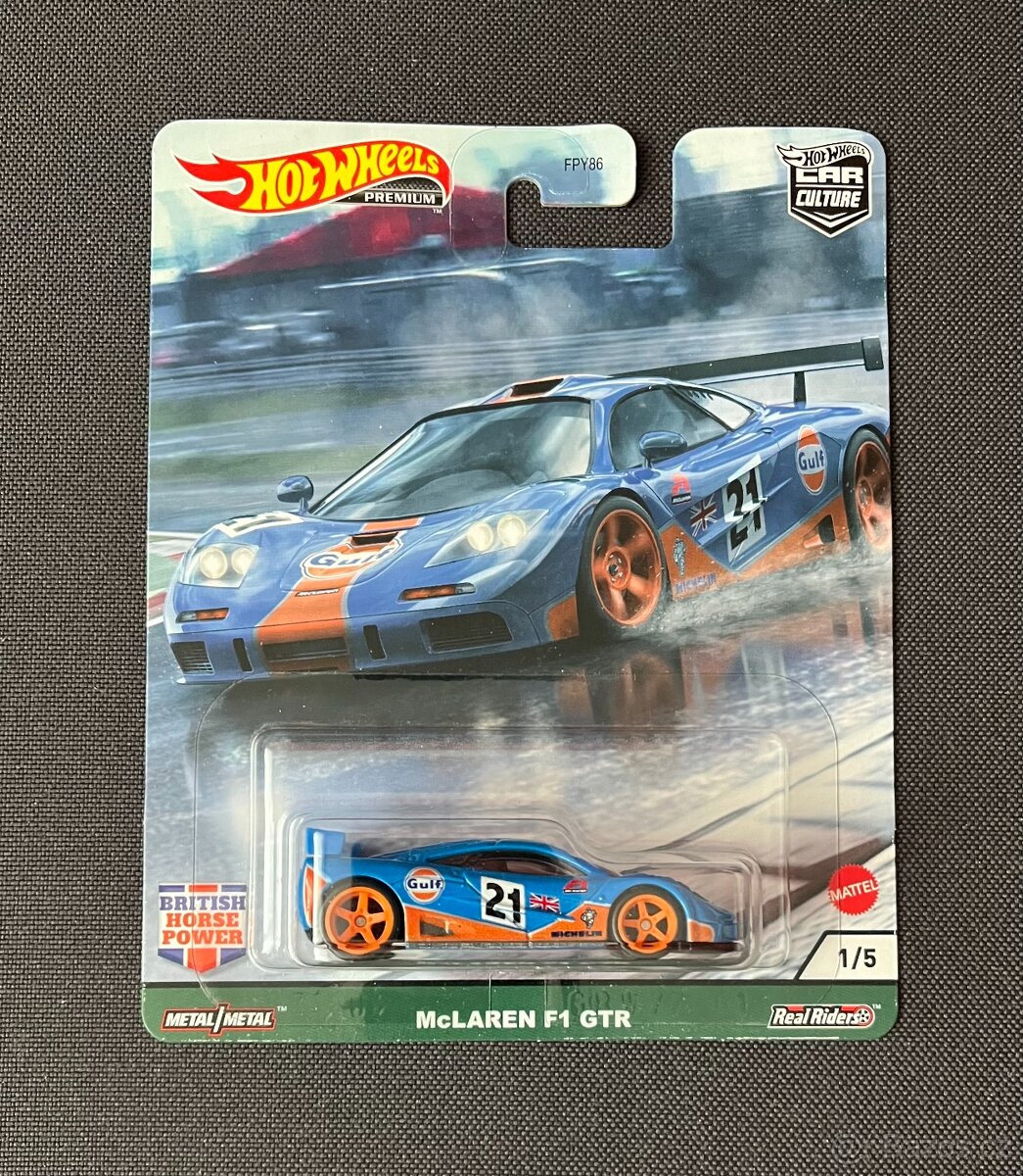 Hot wheels premium McLaren GULF