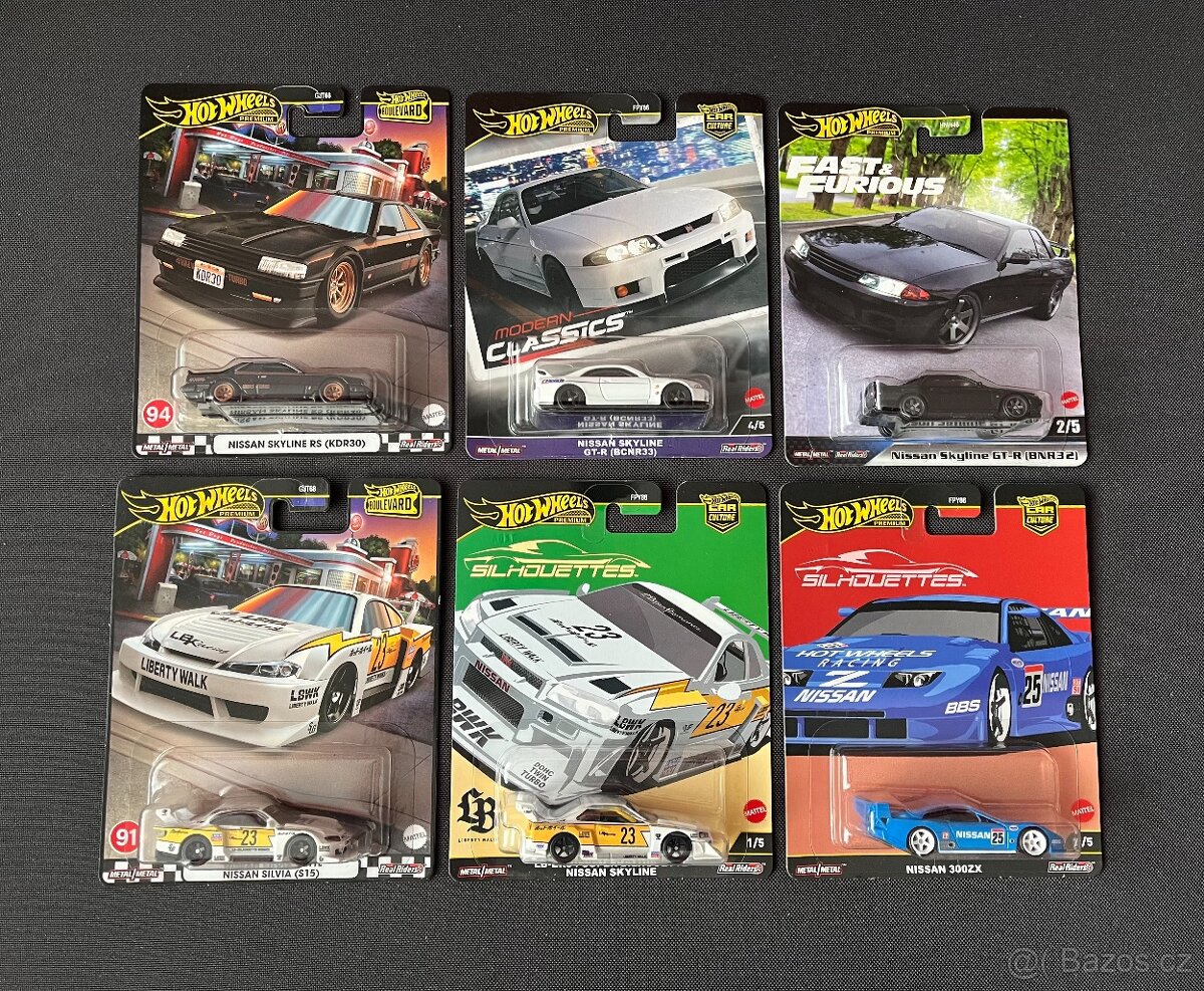 Hot wheels premium Nissan