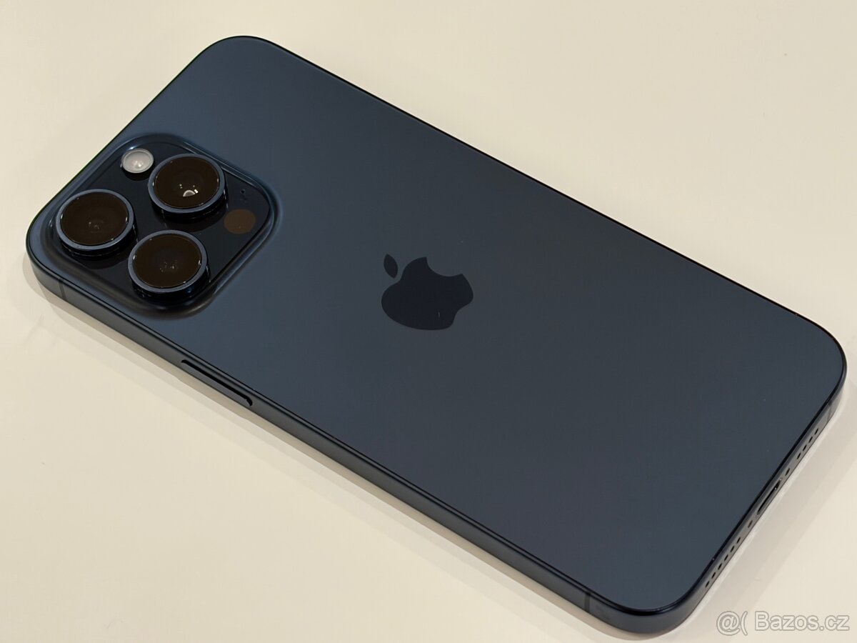 iPhone 15 Pro Max, 512GB, Blue Titanium