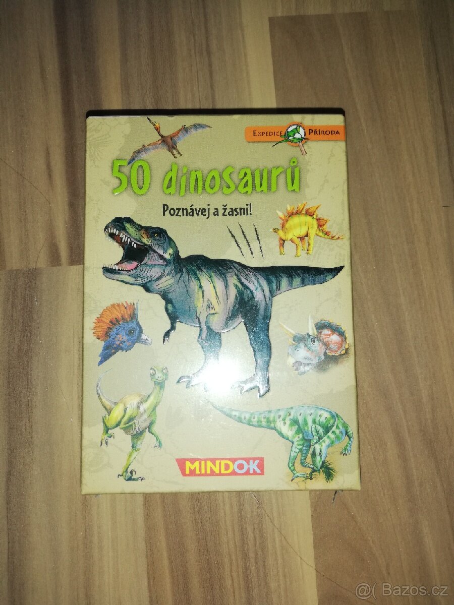 Karetní hra 50 dinosaurů