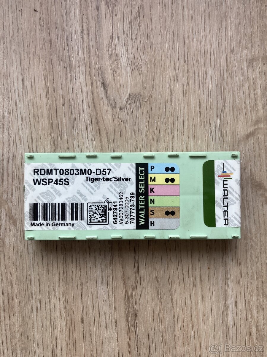 TK PLÁTKY WALTER RDMT0803M0-D57 WSP45S