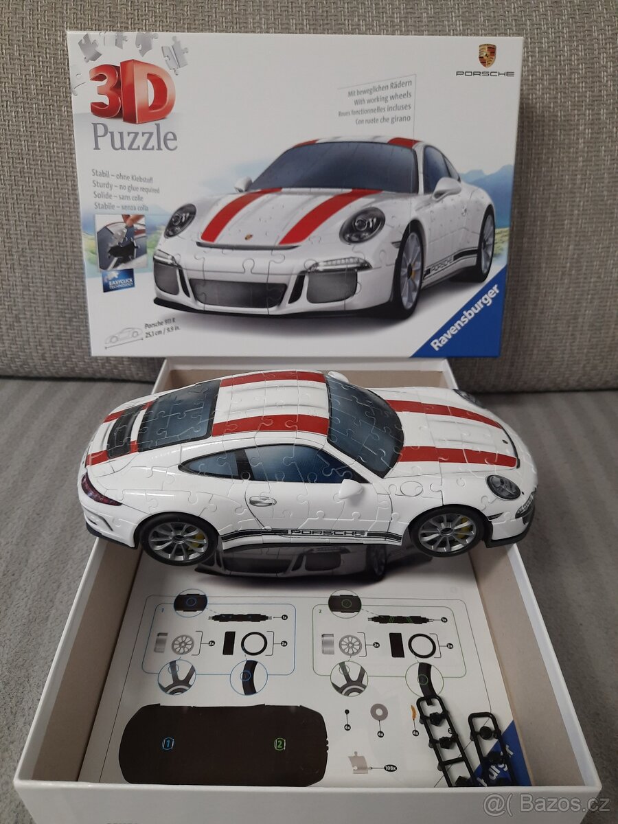 3D puzzle auto Porsche