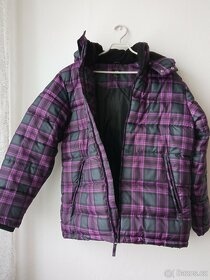 Prošívaná bunda s kapucou.v.164(13-15let)