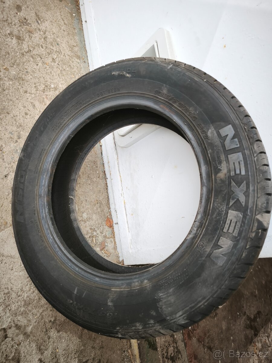 6x PNEU na FABIA 165/70 R14