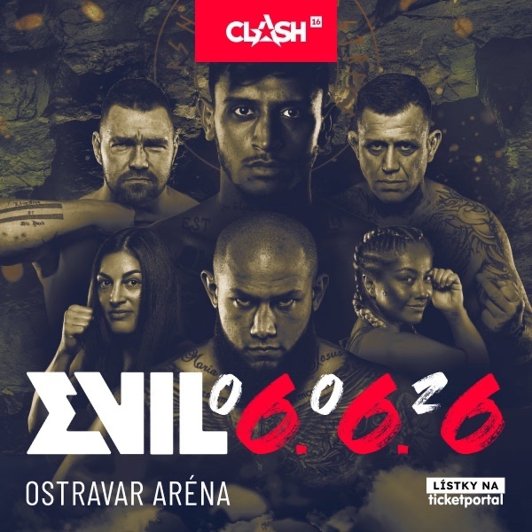 CLASH 16 Ostrava. 2 lístky