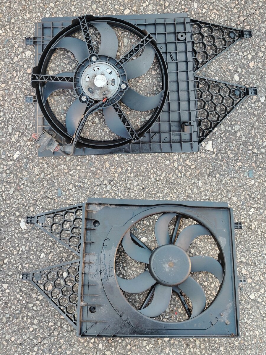 Sahara s ventilátorem Škoda Fabia 2