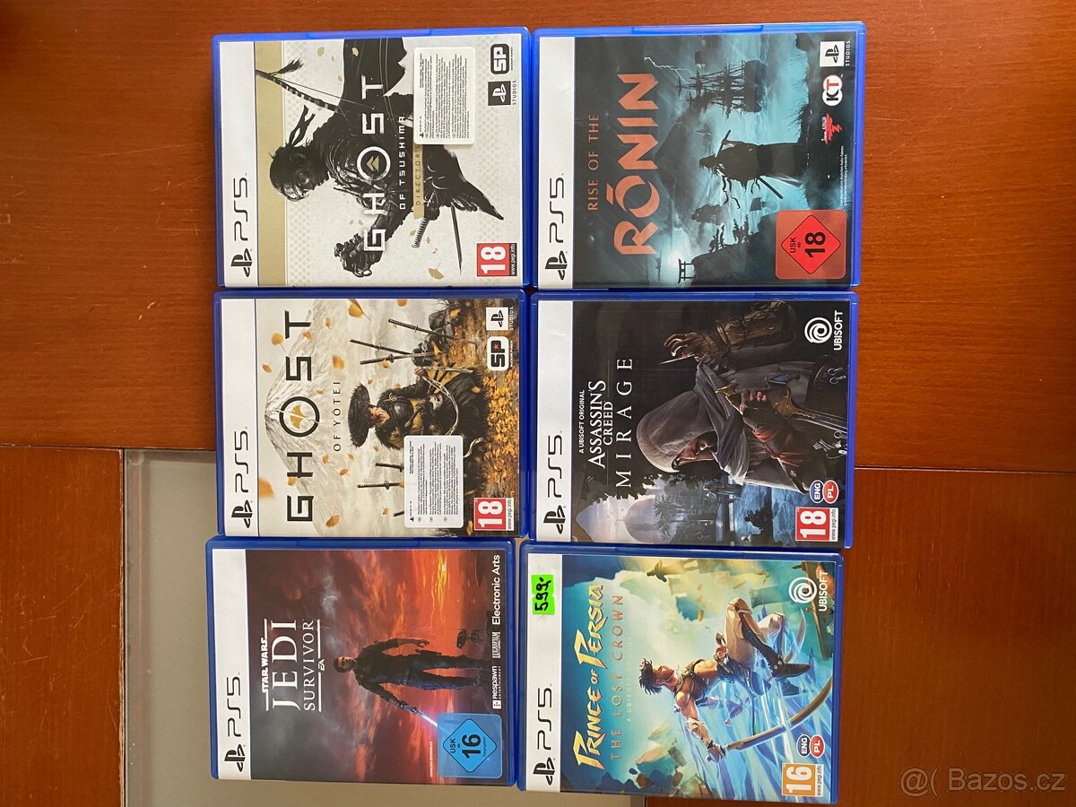 Prodám hry na ps5