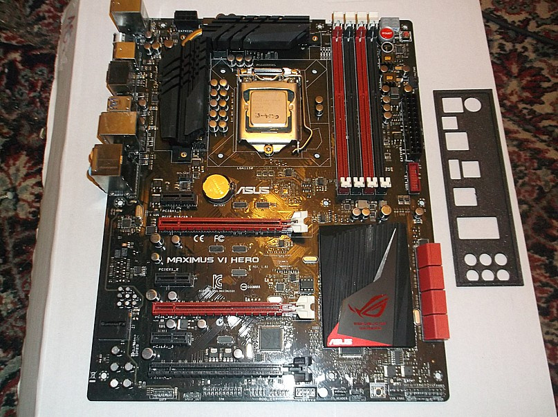 ASUS MAXIMUS VI HERO socket 1150 funkční