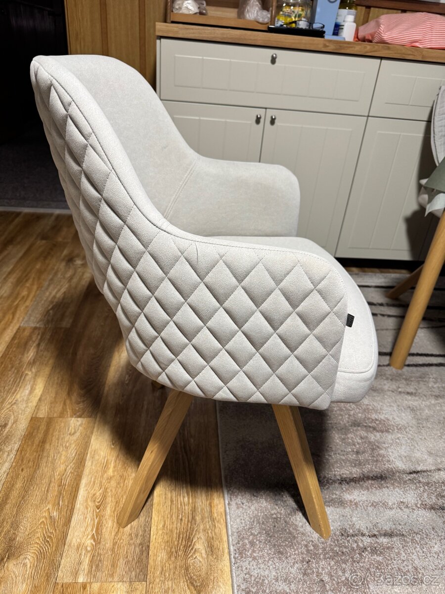 Otočné křesla 3ks