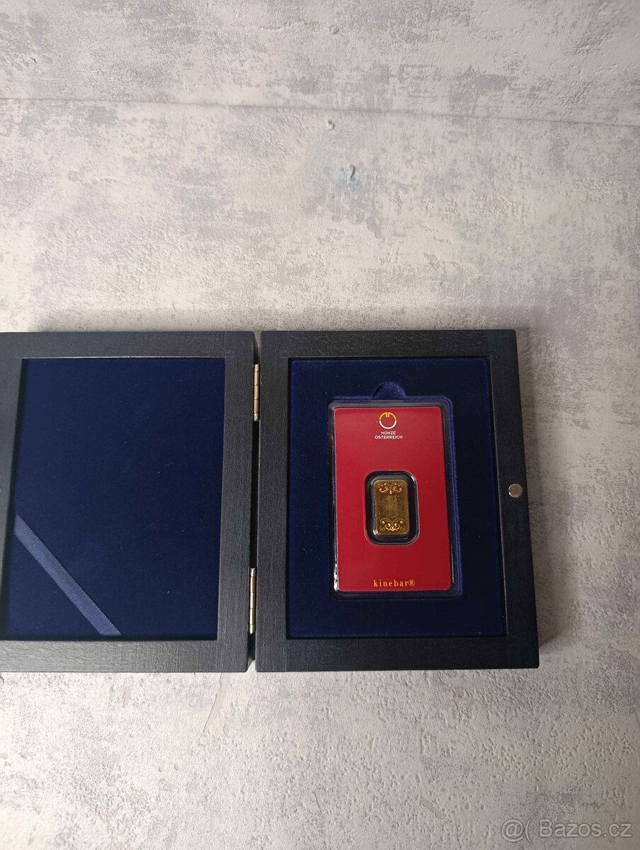 Zlatý Slitek 5 g - Münze Österreich