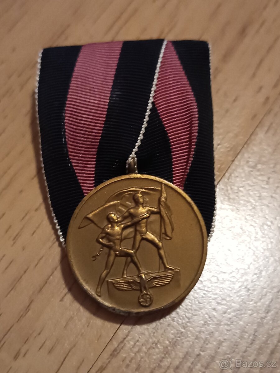 Vyznamenání, Sudety, Wehrmacht