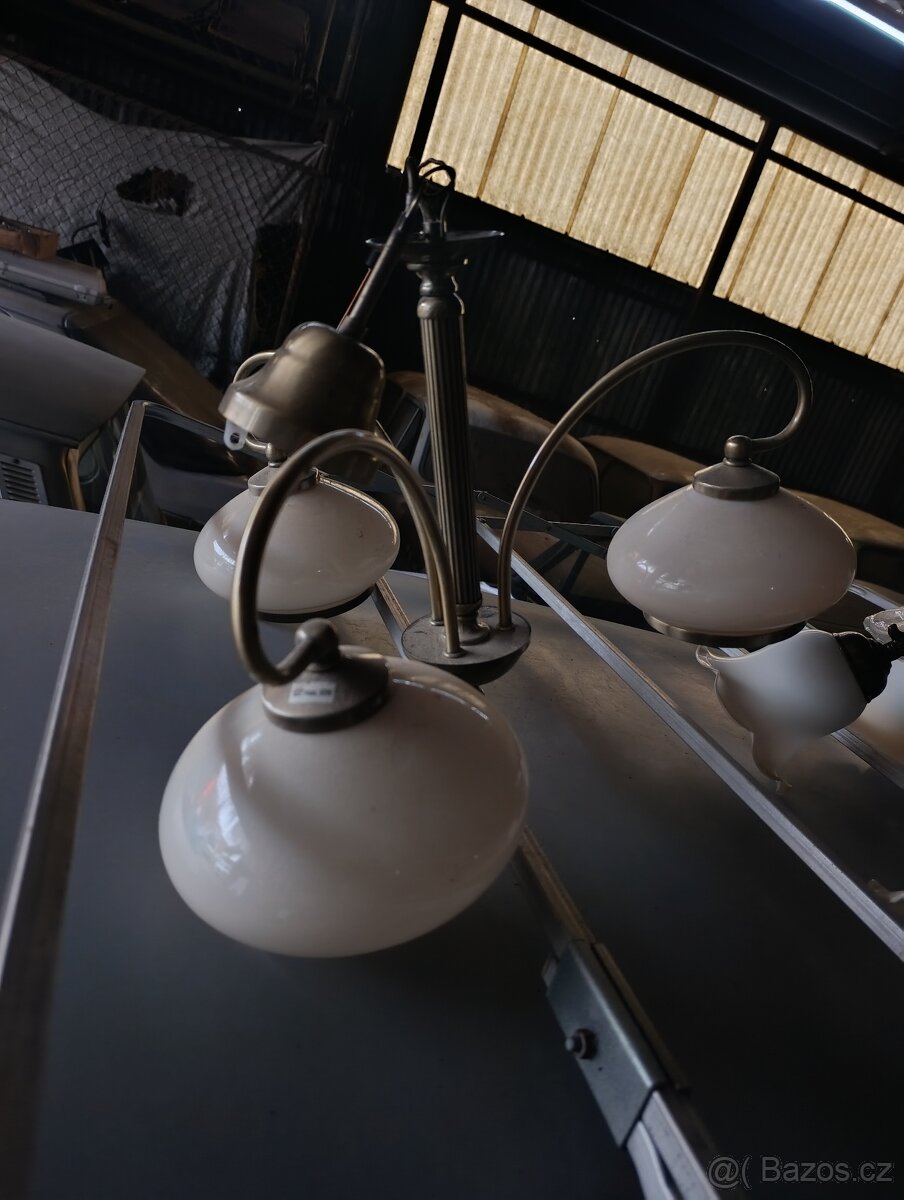 Lustry různé druhy 3 ks