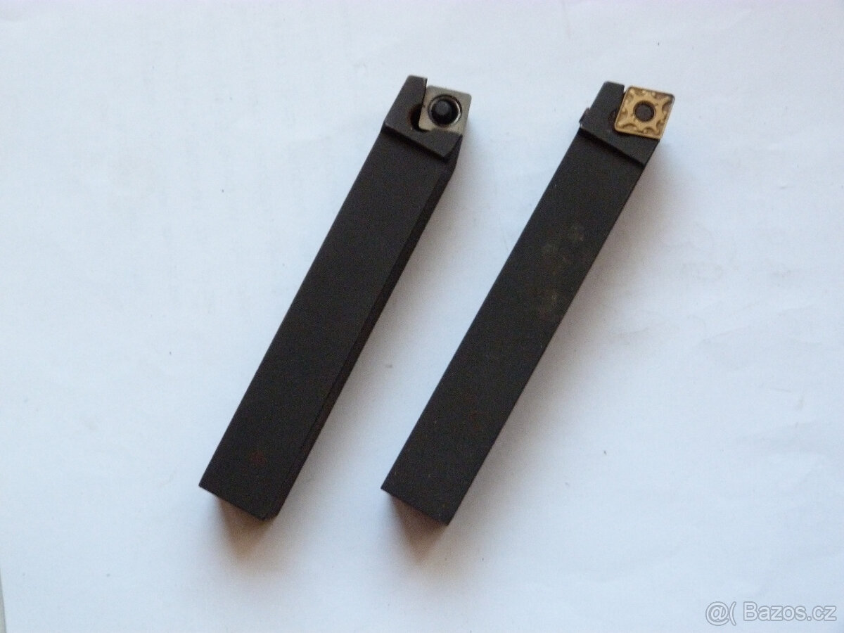 Soustružnické nože 2ks + plátky CNMM 120408