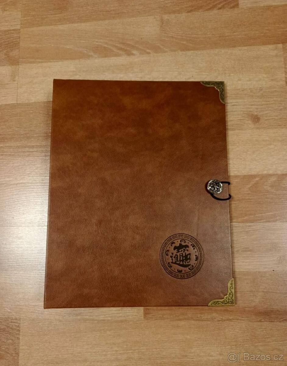 Album na bankovky, hnědý, novy