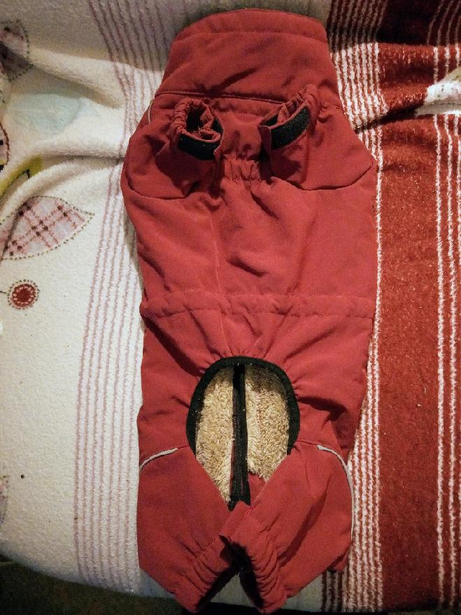 Zimní obleček - overal pro psy střední plemena