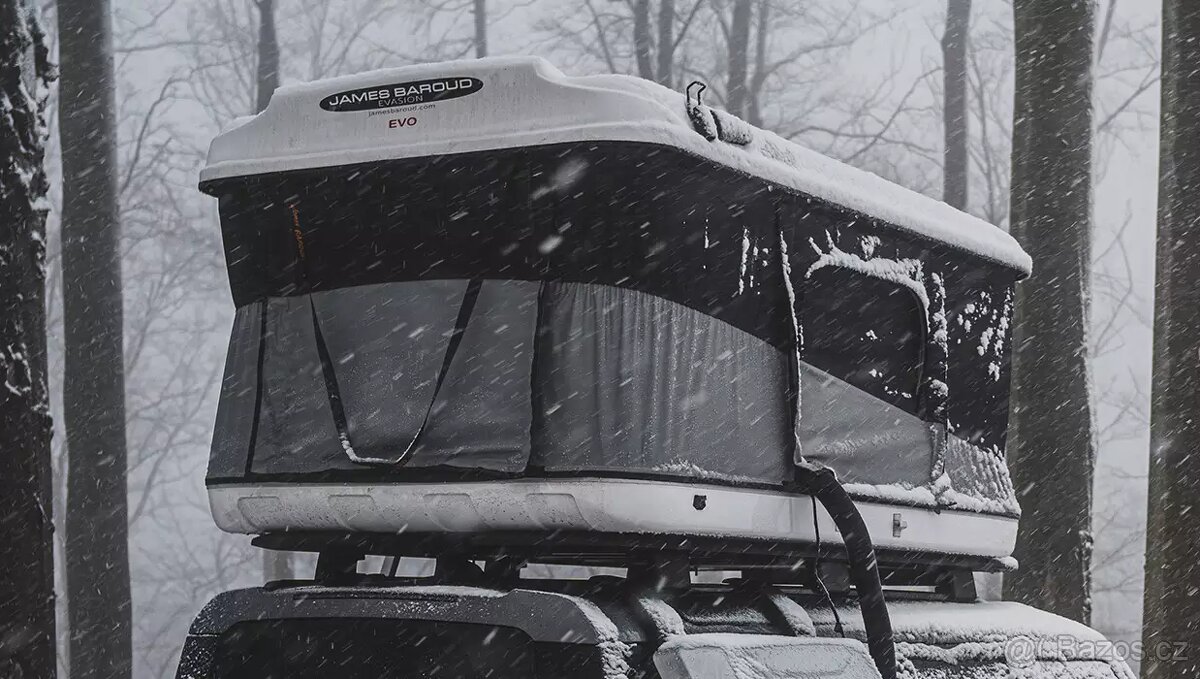 Střešní stan - autostan Evasion, James Baroud