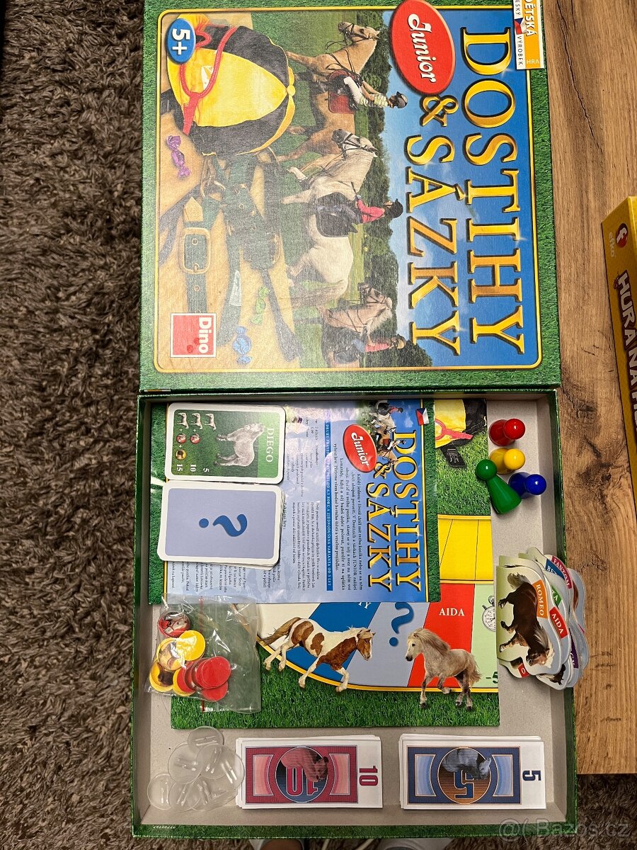Stolní hra Dostihy a sázky Junior