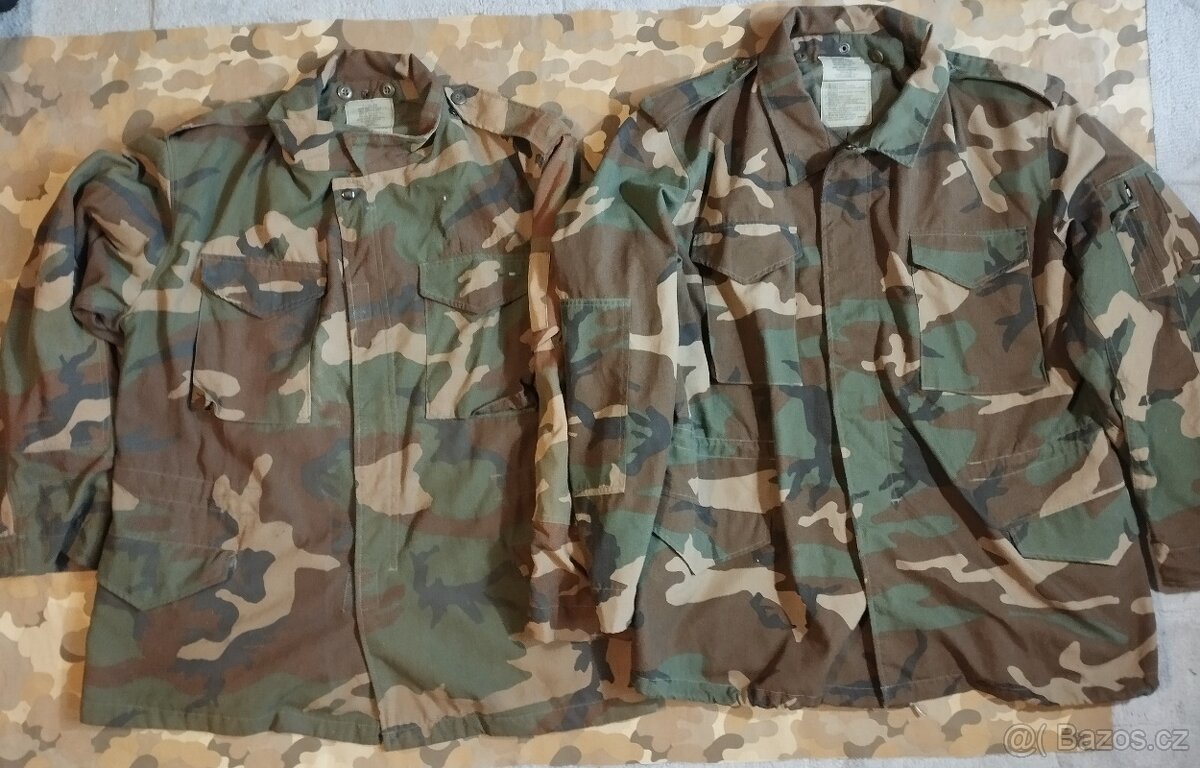 US army USAF bundx m65 woodland LL