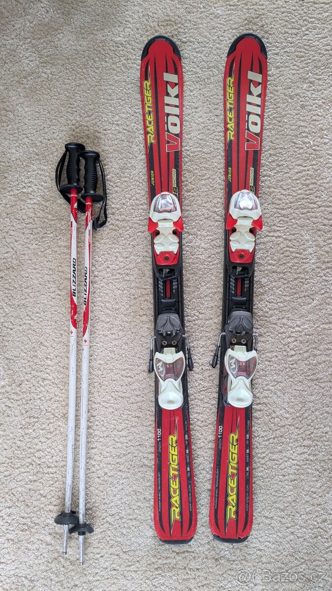 Dětské lyže völkl 110 cm