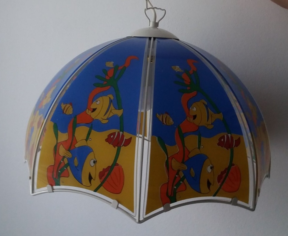 Lustr do dětského pokoje rybičky