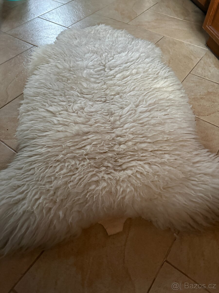 Ovčí velmi huňatá kožešina