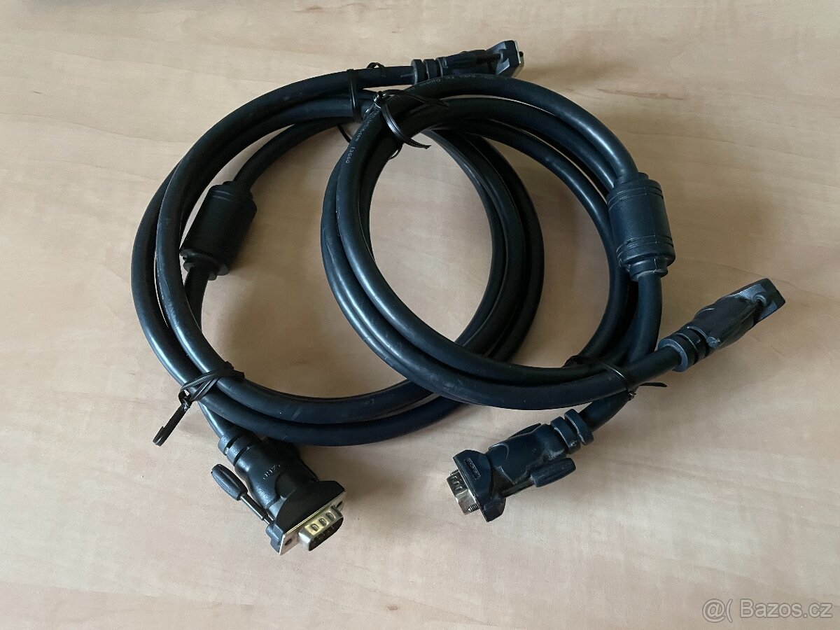 VGA kabely 1,8m a 5m