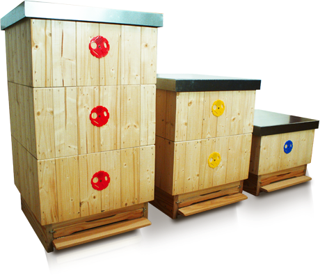 Zateplené včelí úly 39x24cm,izolace 2cm,3cm, ovčí vlnou