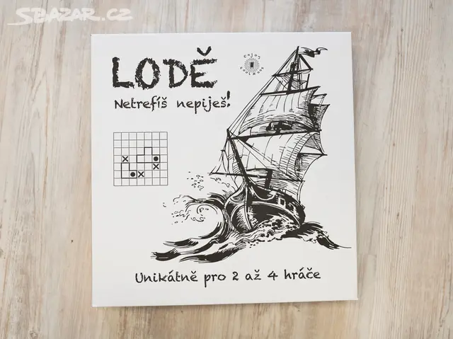 Stolní hra - Lodě, Netrefíš nepiješ Doprava zdarma