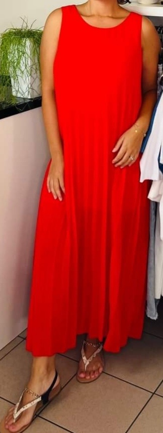 Plisovane maxišaty -S,M