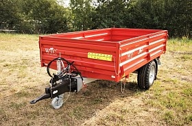 Traktorový návěs WTC Písečná BIG 3